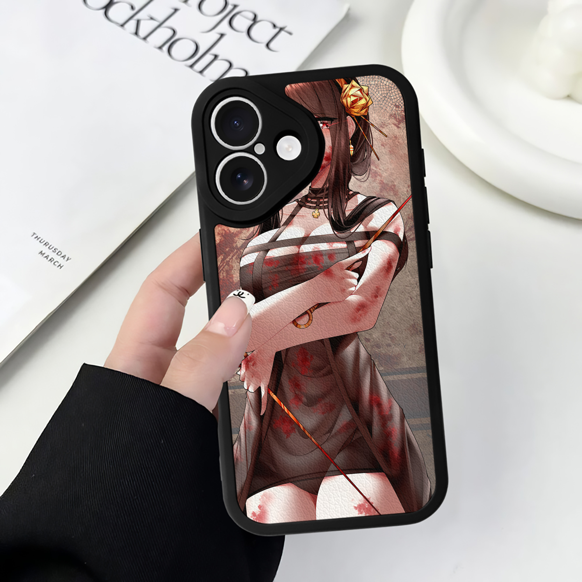 （画像用） SPY×FAMILY间谍家家酒 【iPhone 16シリーズ対応】シリコンスマホケース（レザー調） 材質：シリコン